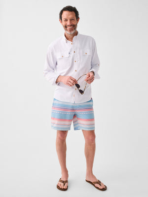 All Day Air UPF Shirt - Pure White | Faherty Brand