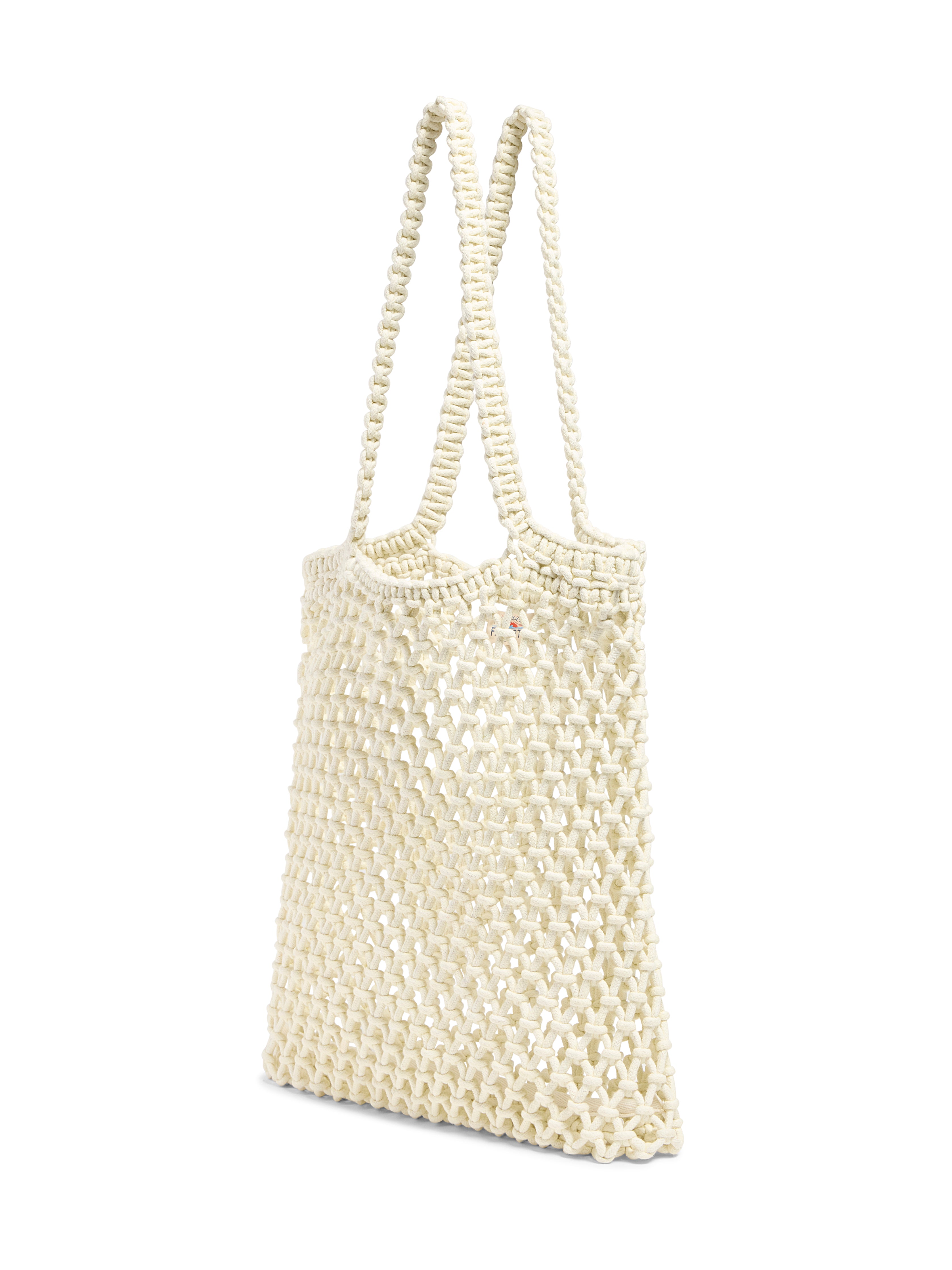 Shop Faherty Sunwashed Market Tote In Cream