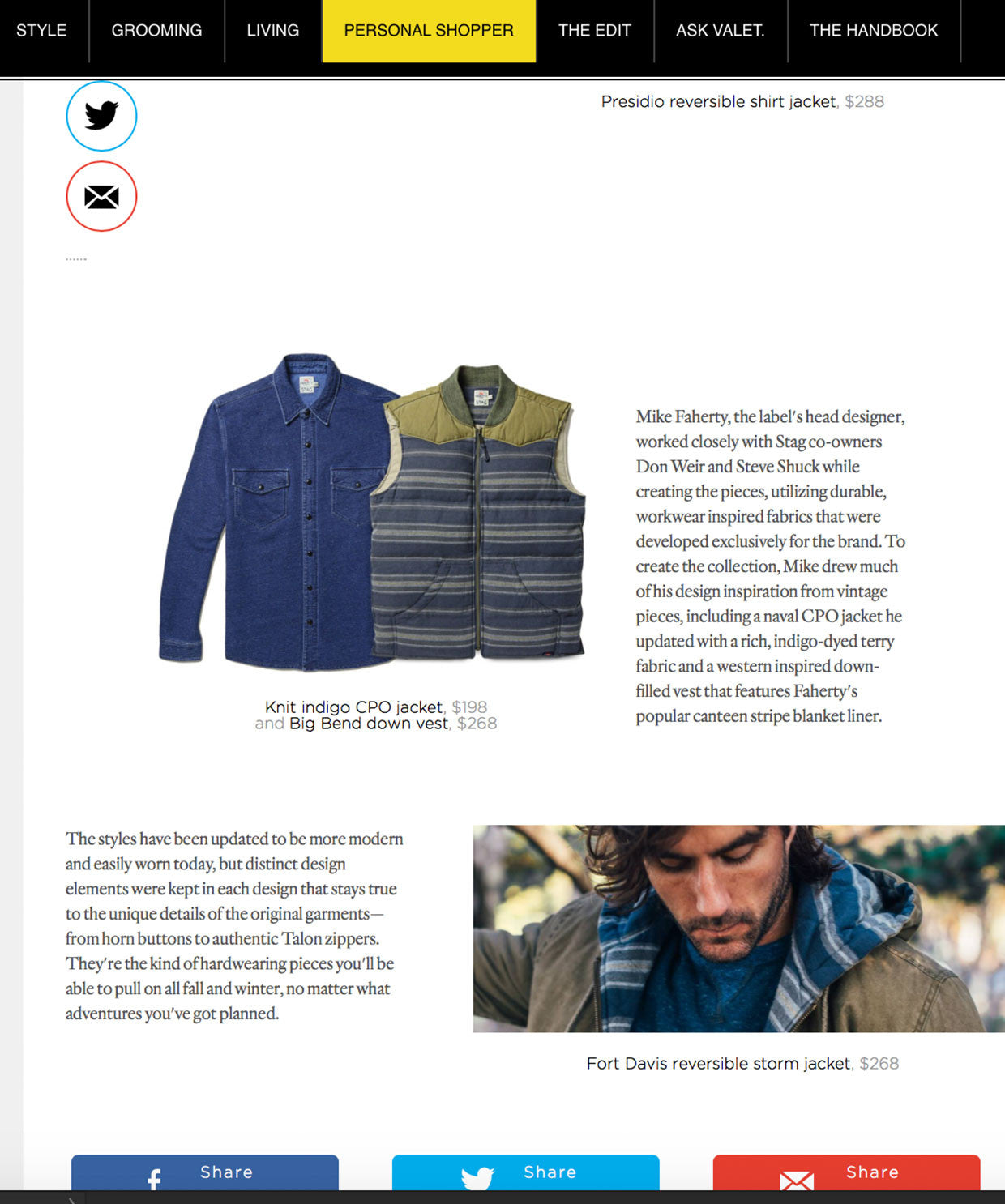 Check Out Our Press | Faherty Brand