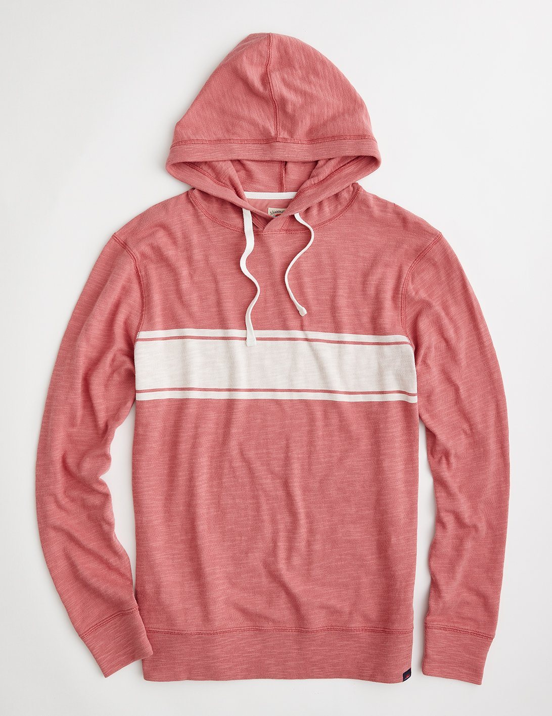 faherty slub cotton hoodie