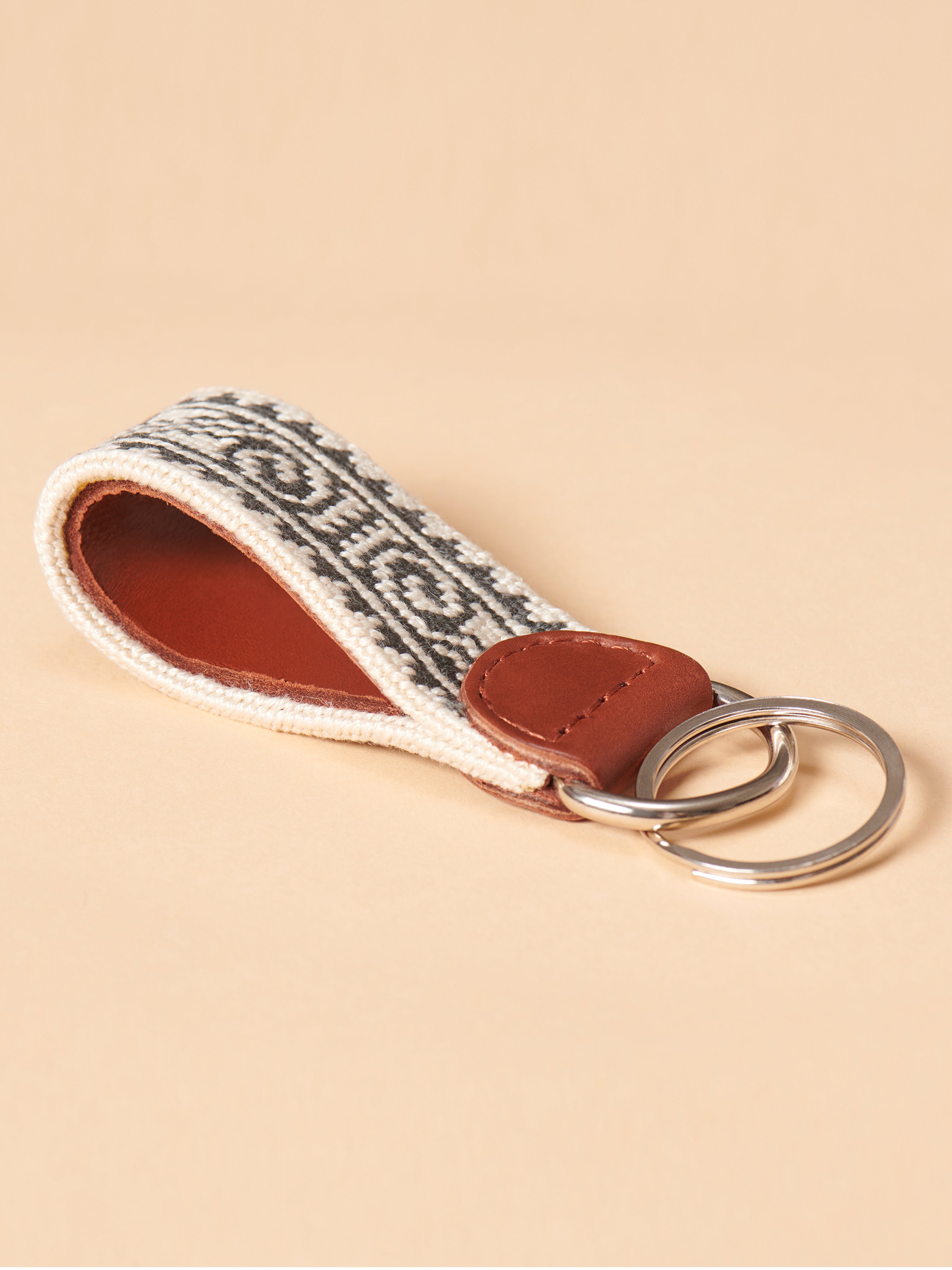 SPJ Key Fob - Charcoal Coiled Snake