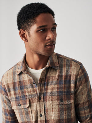 Legend™ Sweater Shirt - Bozeman Plaid | Faherty Brand