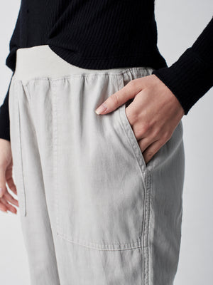 Faherty Women's Arlie Day Cargo Pants - Safari, Small, Cotton/Linen/Tencel