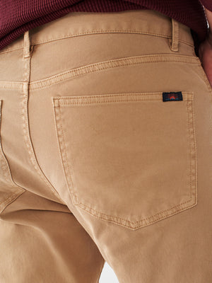 Comfort Twill 5-Pocket Pant 2.0 - Khaki | Faherty Brand