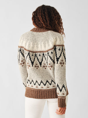 Frost Fairisle Crew - Apres Haze | Faherty Brand