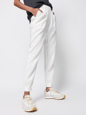 Women's Linen Blend Jogger – Stock Mfg. Co.