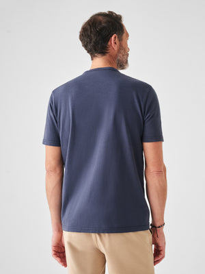 Sunwashed Pocket Tee (Tall) - Dune Navy | Faherty Brand