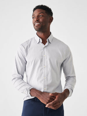 The Movement™ Shirt - Grey Sky Gingham | Faherty Brand