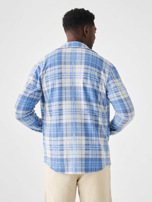 Legend™ Sweater Shirt - Fog Island Plaid | Faherty Brand