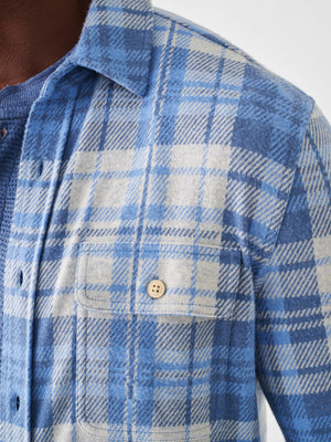 Legend™ Sweater Shirt - Fog Island Plaid | Faherty Brand