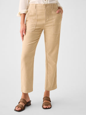 Bisley Womens Stretch Cotton Cargo Pants - Khaki