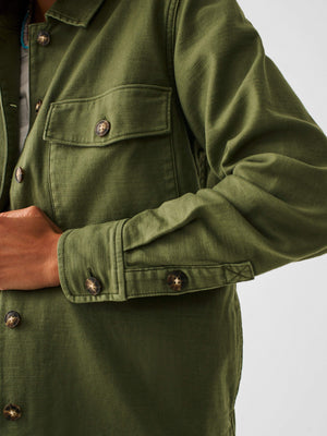 Stretch Surplus Savannah Jacket - Fatigue | Faherty Brand