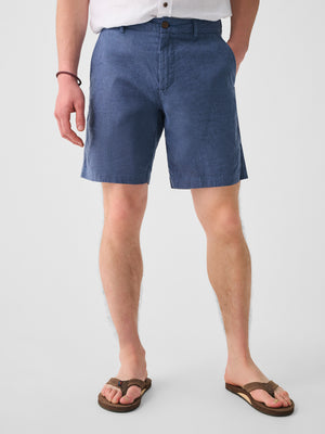 Tradewinds Linen Blend Short (7.5