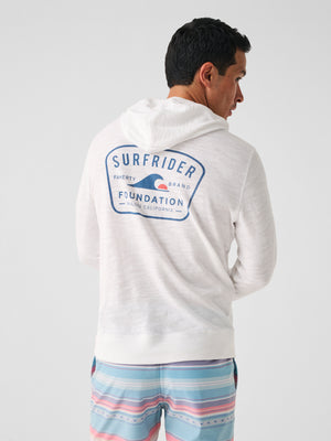 The Surfrider Foundation Logo Zip Hoodie M