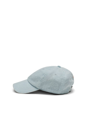 Faherty Women's Linen Baseball Hat - Light Blue