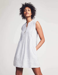 washed linen dress