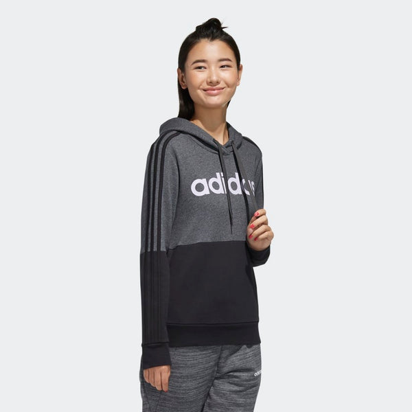 adidas womens essentials colourblock hoodie