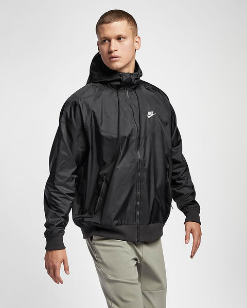 nike men's windrunner black