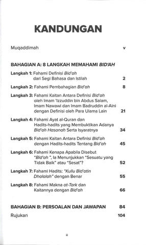 8 Langkah Memahami Bid Ah Saudagar Kitab