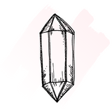 Hand drawn image of morganite