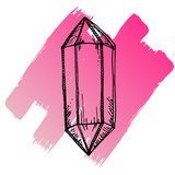 Drawn Pink Fancy Agate Crystal 