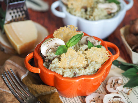 Risotto aux champignons beendi