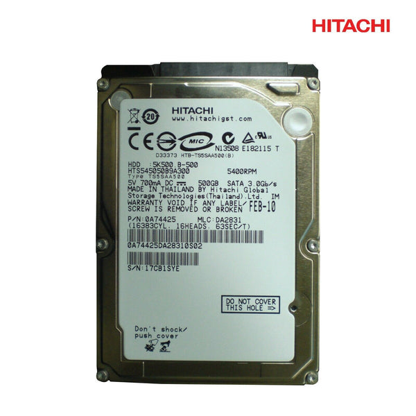 買い上げで送料無料 HTS545050A7E380， PN 0J30155， MLC DA5280