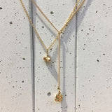 Sofia Drop Necklace | Gold
