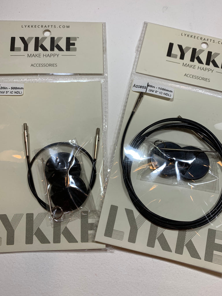 Lykke Black Cord 5 IC - 24/600mm - Sewing Supplies