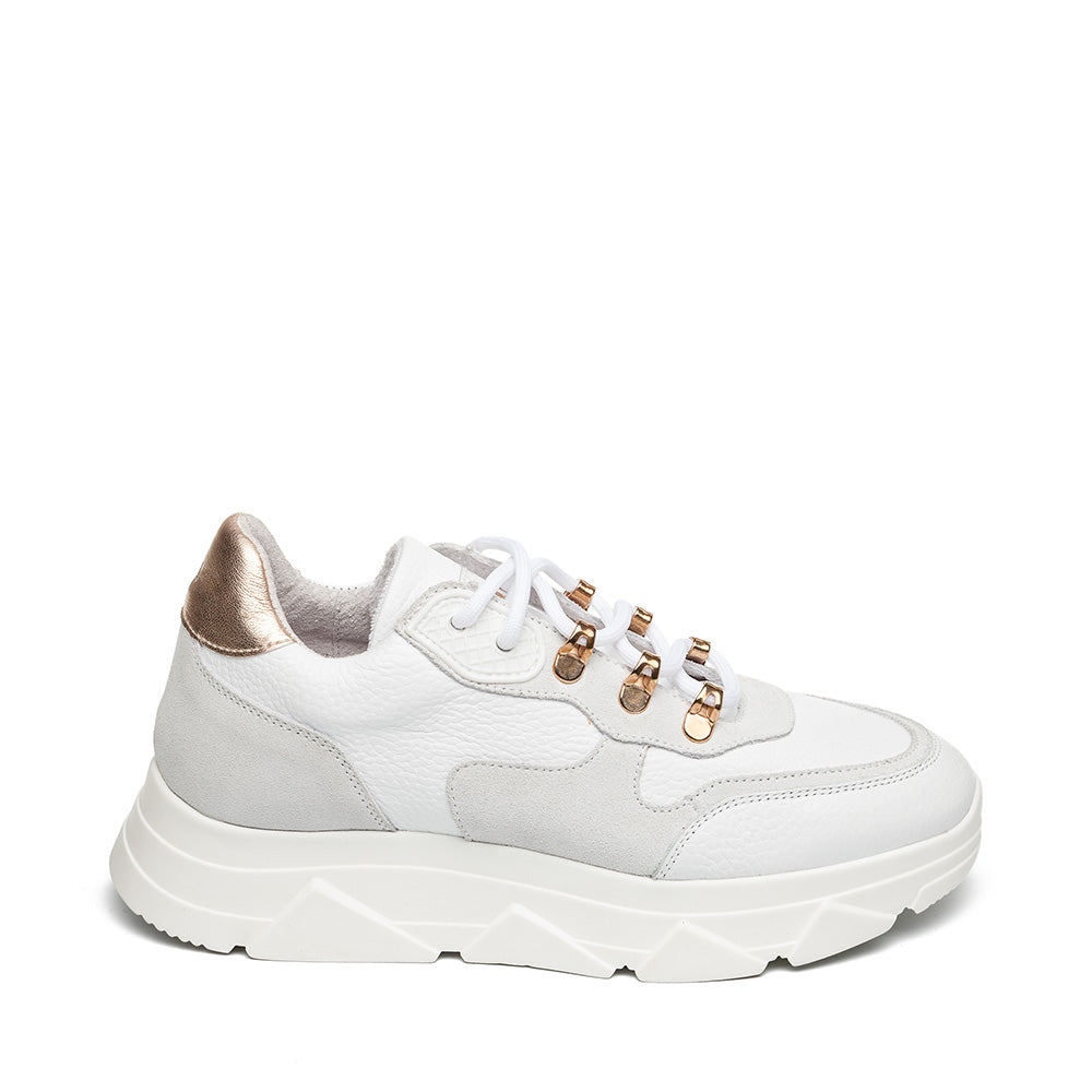 Picante White Leather