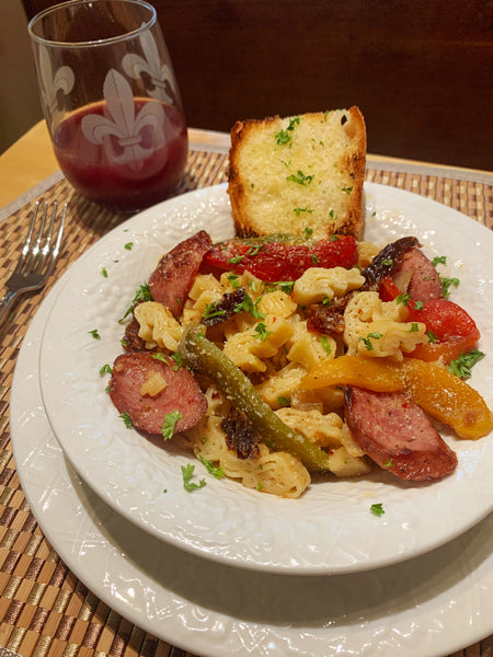 Creole Alligator Pasta