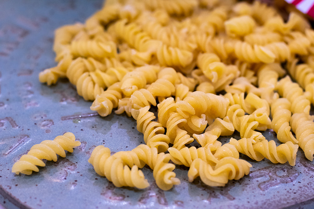 Dried semolina pasta