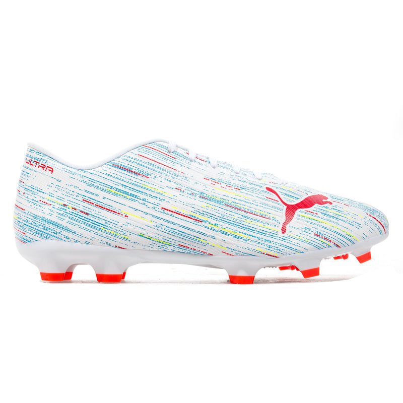 Puma Ultra 4.2 FG/AG Mens Football Boot Spectra White/Blue/Red | A&A S