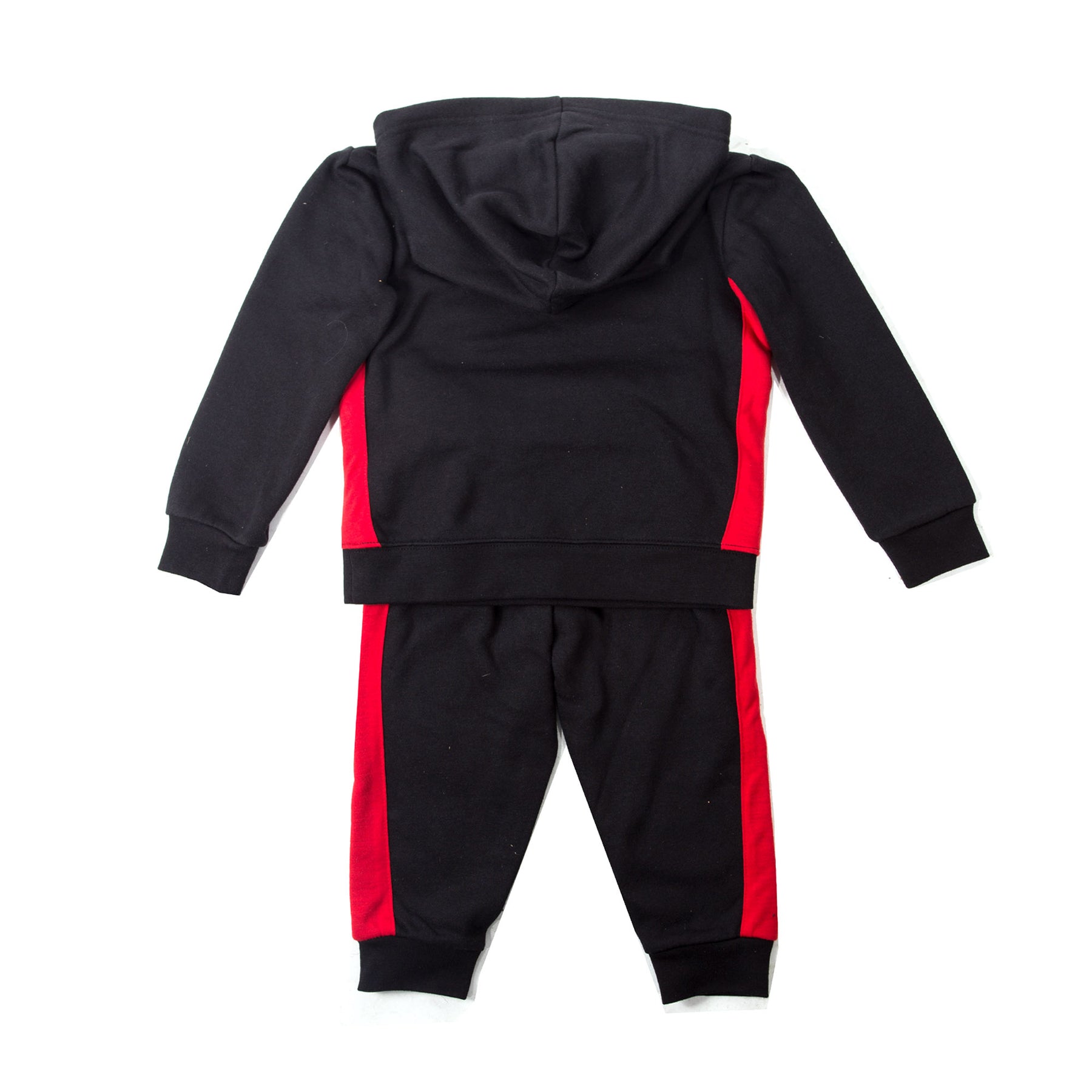 Nike Just Do It Overhead Infant Tracksuit Black/Red | A&A Sports