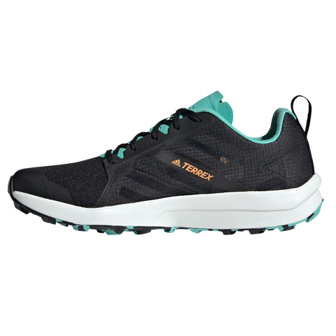 adidas Terrex Speed Flow Womens Trail Shoe Black/Blue | Trail Trainers