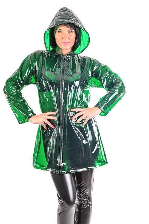 PVC ladies rain jacket (RA08) – Plastikwäsche zum Verlieben