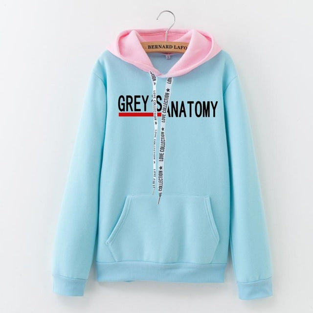 moletom feminino greys anatomy