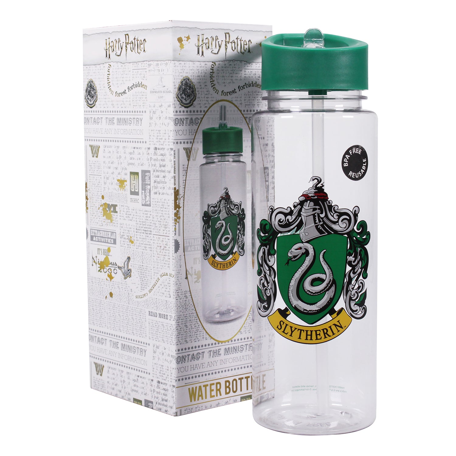 Gryffindor Crest & Traits Water Bottle