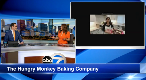 Cindy Hungry Monkey Baking on ABC7 Chicago