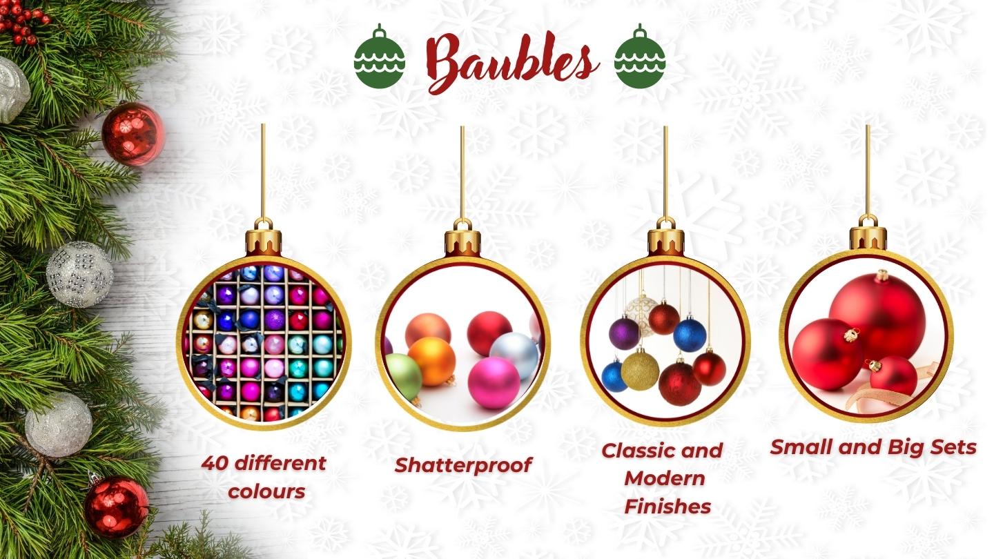 Baubles - Christmas UK banner