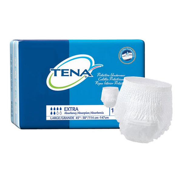 TENA® Protective Underwear, Super, Overnight L (14 Count)