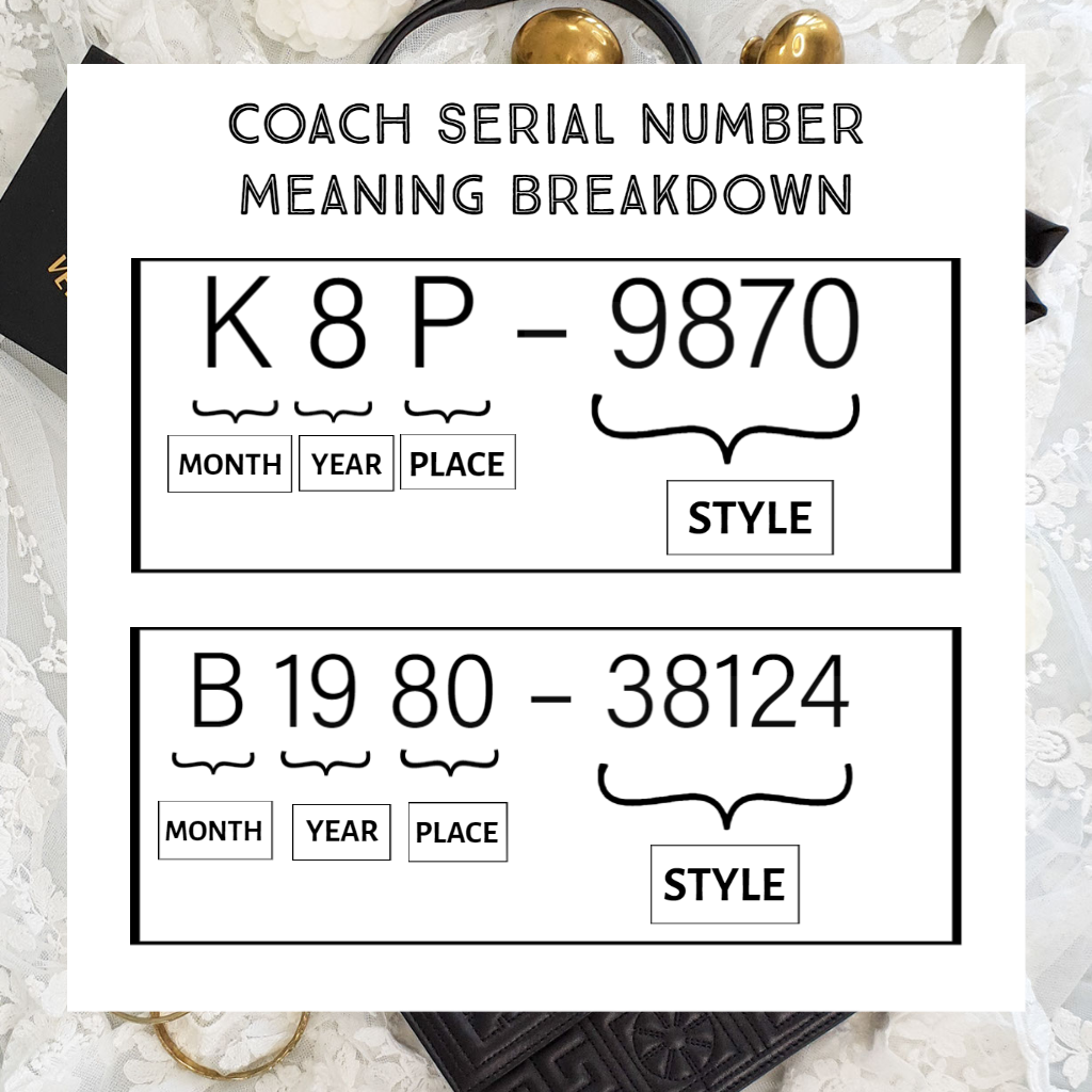 Coach Purse Serial Numbers: A Simple Breakdown