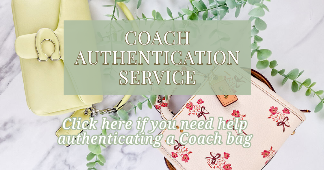 How to authenticate Coach bags