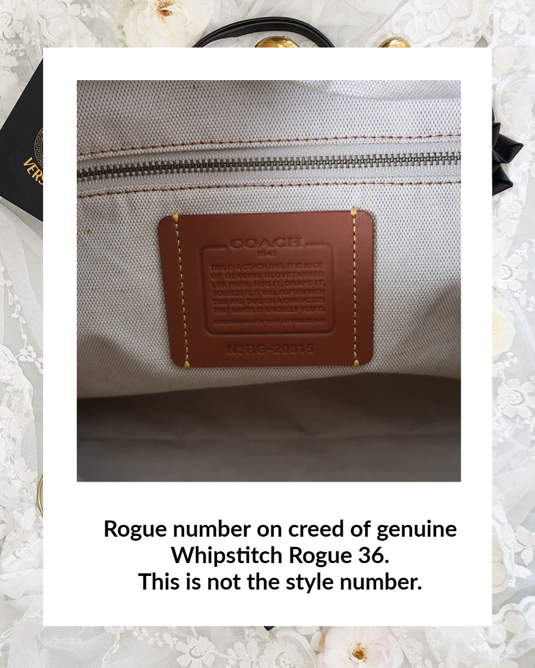 Rogue 31 whipstitch creed patch early Rogue number RG