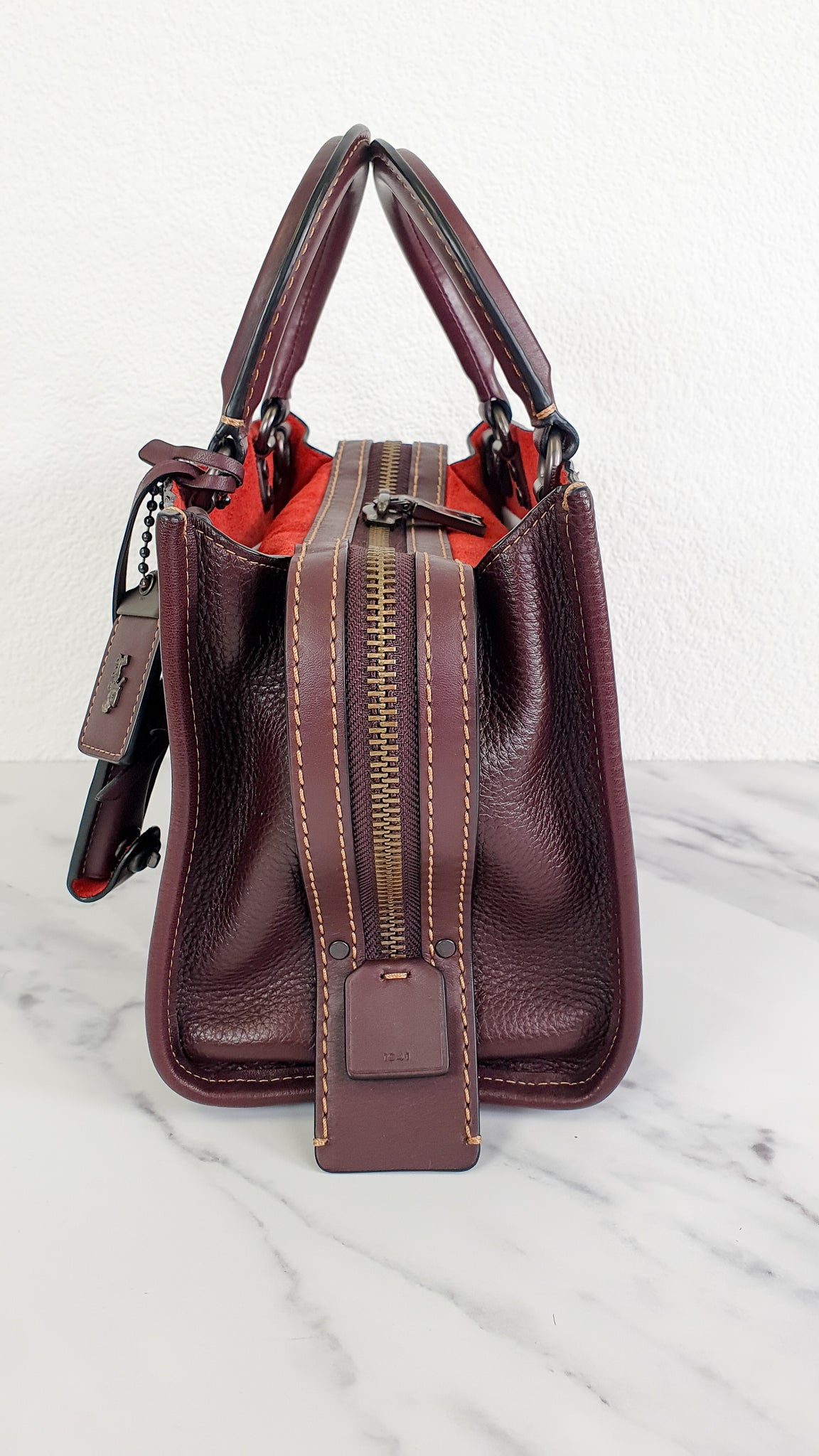 coach rogue 25 oxblood