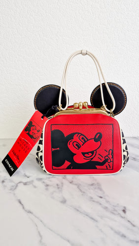 Disney X Coach Studio Shoulder Bag With Mickey And Watering Can NWT  Authentic | eBay