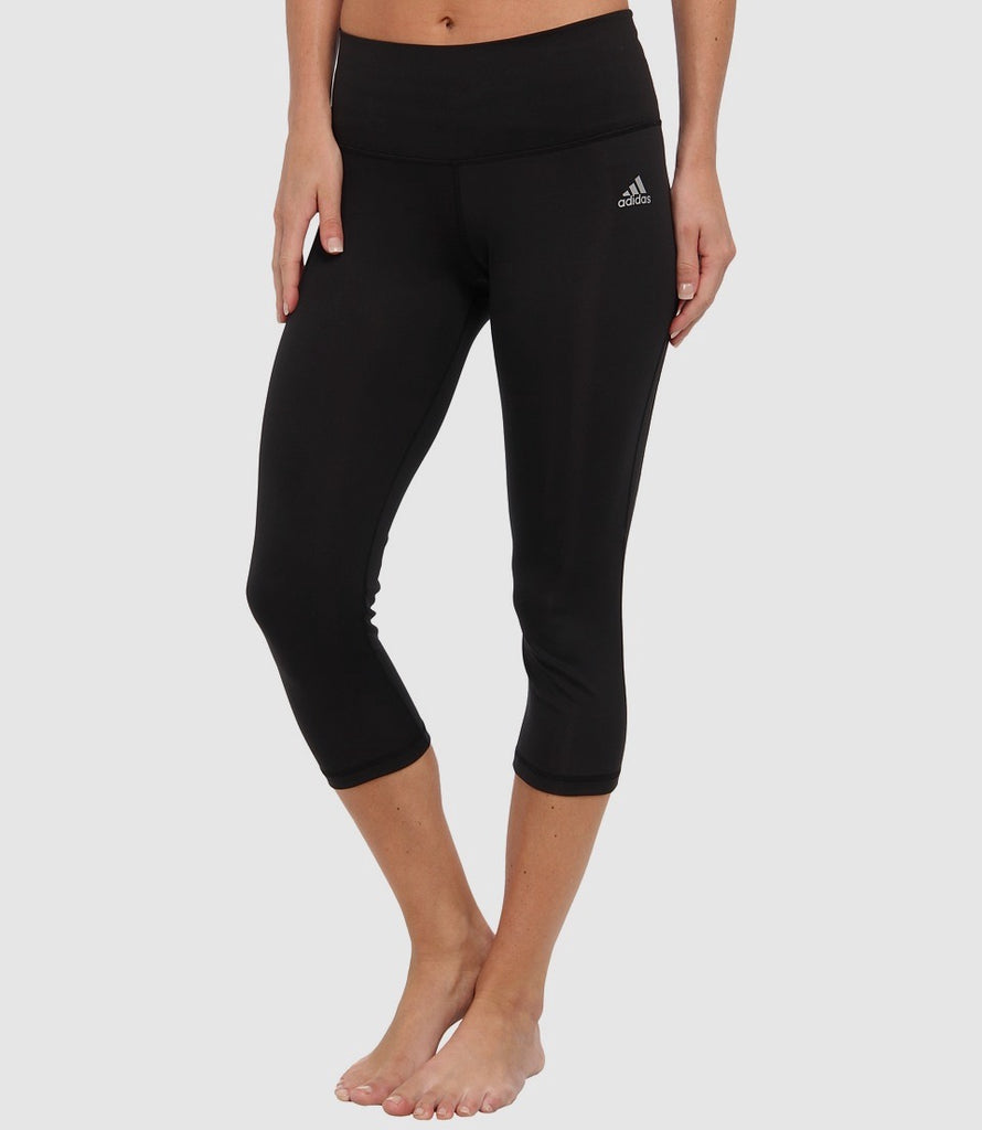 adidas PERFORMER 3/4 Mid-Rise Training Tights | Black | Women's | 3 adidas