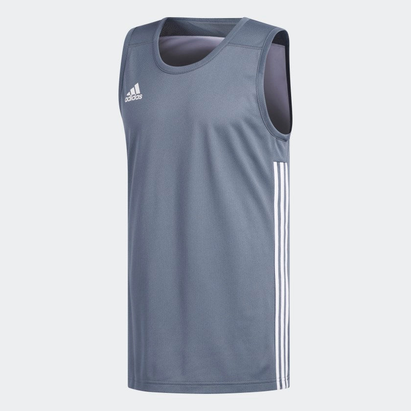 adidas 3G SPEED Reversible Jersey | Onix-White | Men's | stripe 3 adidas