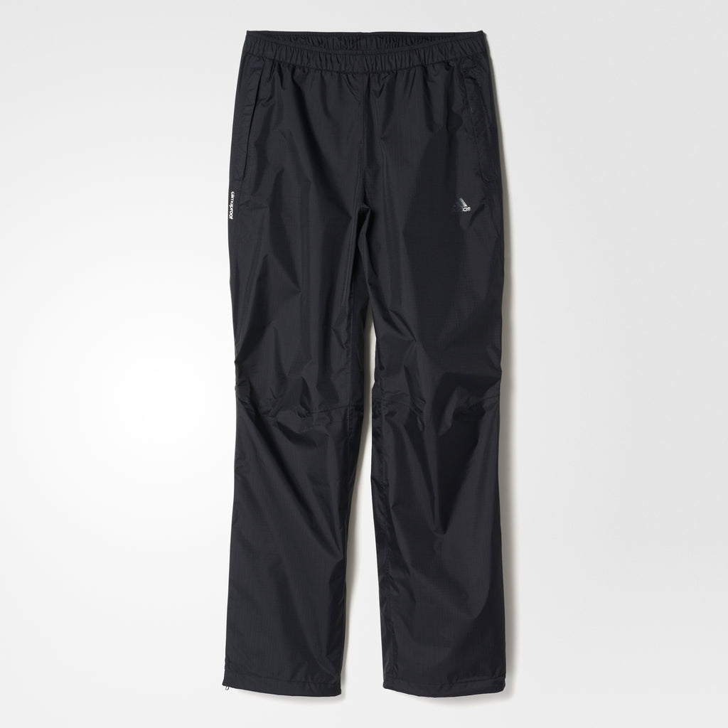 adidas CLIMAPROOF 2.5 Wandertag Track Pants | Black | Men's | stripe 3 adidas