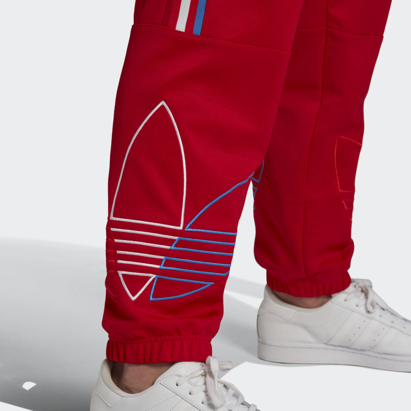 adidas Originals ADICOLOR FTO Track Pants | Scarlet | Men's stripe 3 adidas